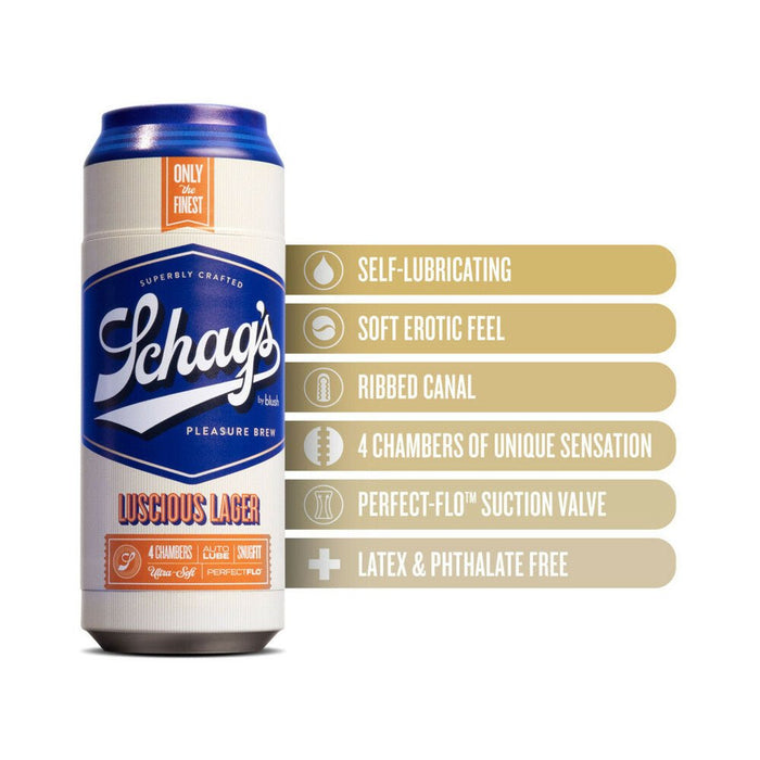 Schags Luscious Lager Stroker Frosted - SexToy.com