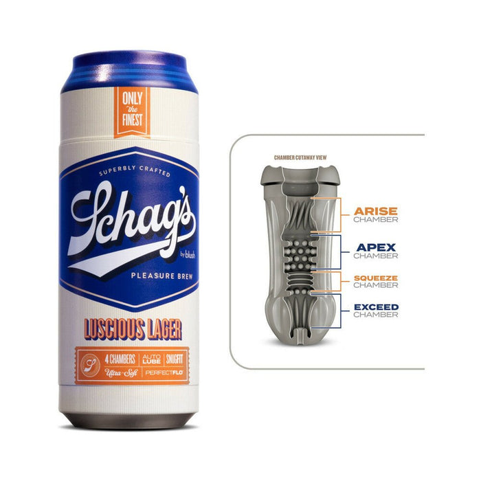 Schags Luscious Lager Stroker Frosted - SexToy.com