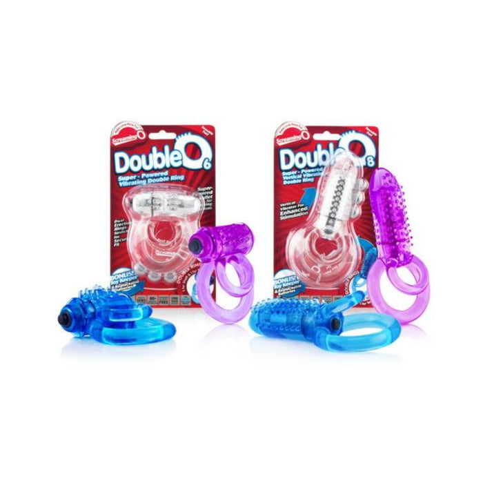 Screaming O Doubleo 8 Vibrating C-ring Purple | SexToy.com