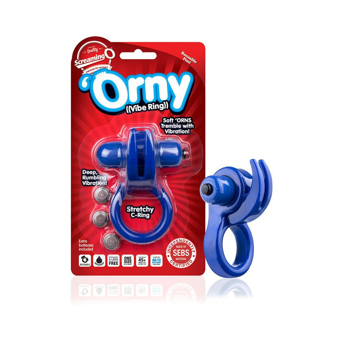 Screaming O Orny Vibe Ring Blue | SexToy.com