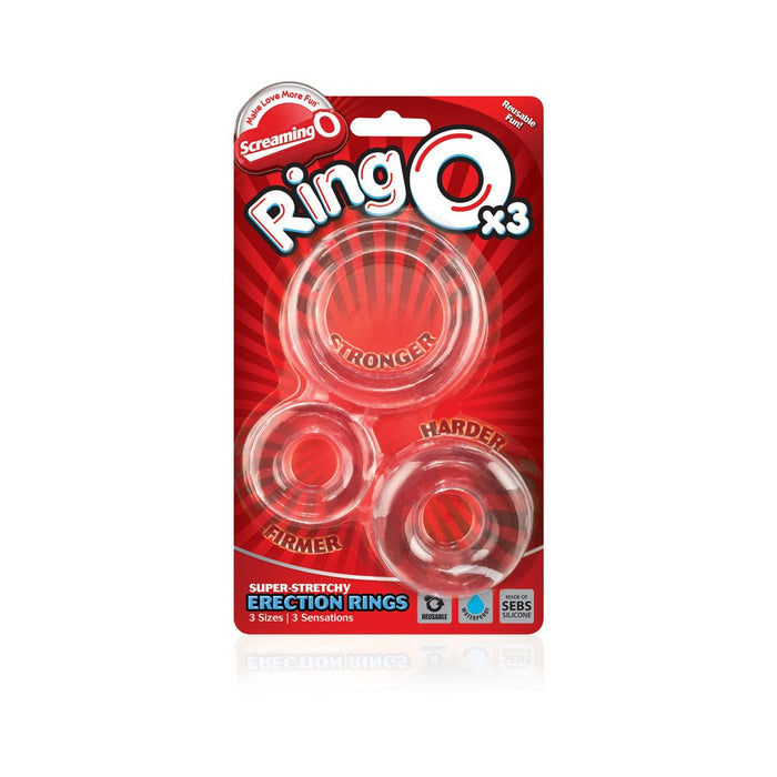 Screaming O RingO x3 Clear | SexToy.com