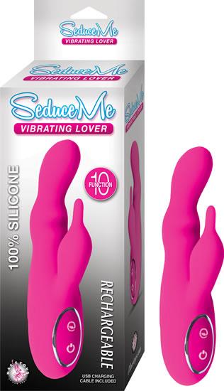 Seduce Me Vibrating Lover Silicone Vibrator | SexToy.com