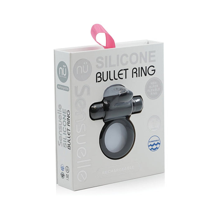 Sensuelle Bullet Cock Ring With Tongue | SexToy.com