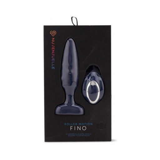 Sensuelle Fino Roller Motion Plug Navy Blue - SexToy.com