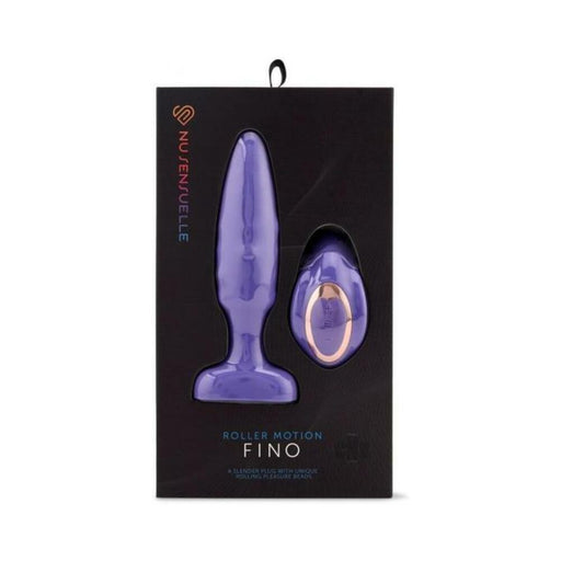 Sensuelle Fino Roller Motion Plug Ultra Violet - SexToy.com