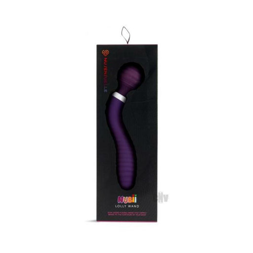 Sensuelle Nubii Lolly Wand Purple - SexToy.com