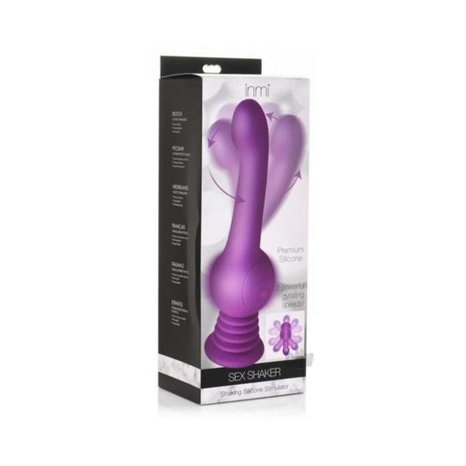 Sex Shaker Silicone Stimulator - Purple - SexToy.com