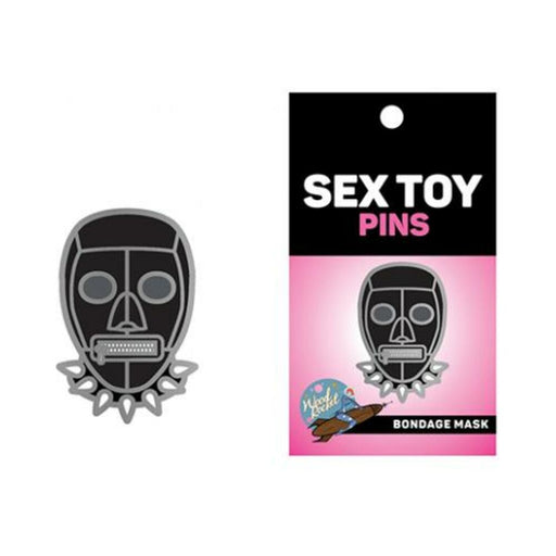 Sex Toy Pin Black Bondage Mask | SexToy.com