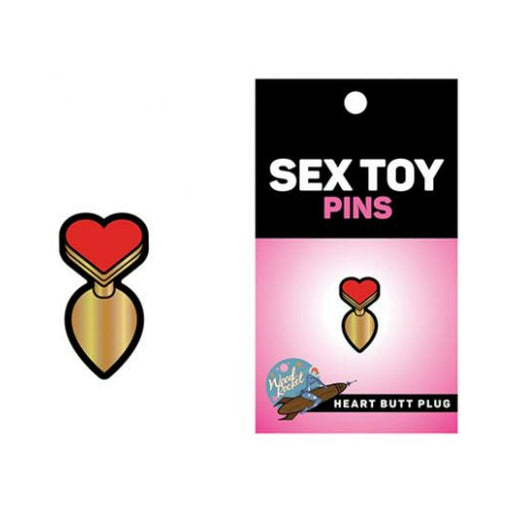 Sex Toy Pin Heart Butt Plug | SexToy.com