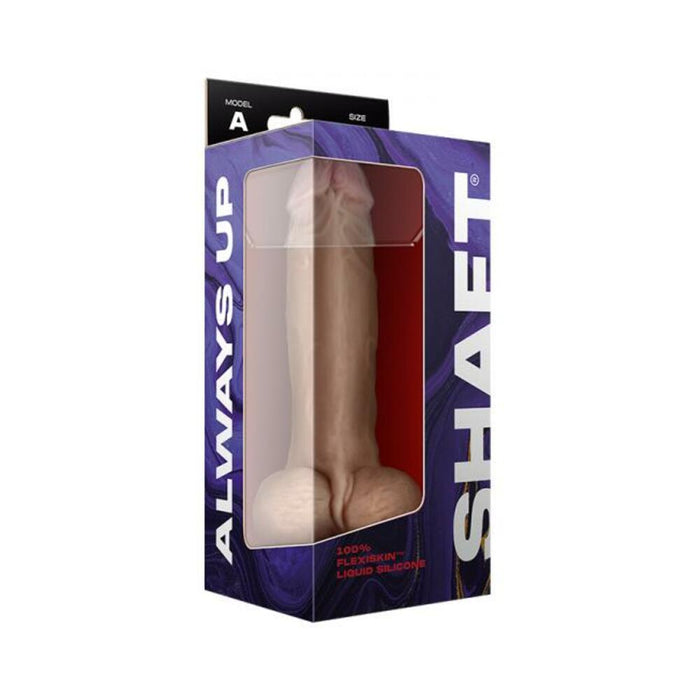 Shaft Model A Liquid Silicone Dong With Balls 9.5 In. Pine | SexToy.com