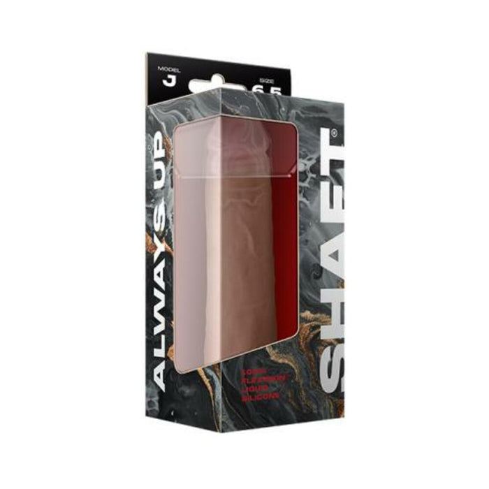 Shaft Model J Liquid Silicone Dong 6.5 In. Pine | SexToy.com