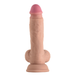 Shaft Model A Liquid Silicone Dong With Balls 7.5 In. Pine | SexToy.com