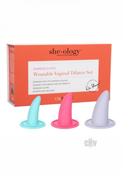 She-ology Advanced Wearable Vaginal Dilator - 3 Piece Set | SexToy.com