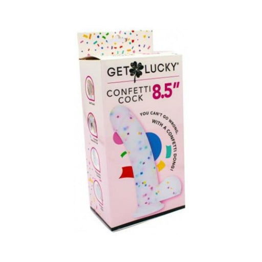 Shibari Get Lucky Confetti Cock 8.5in - SexToy.com