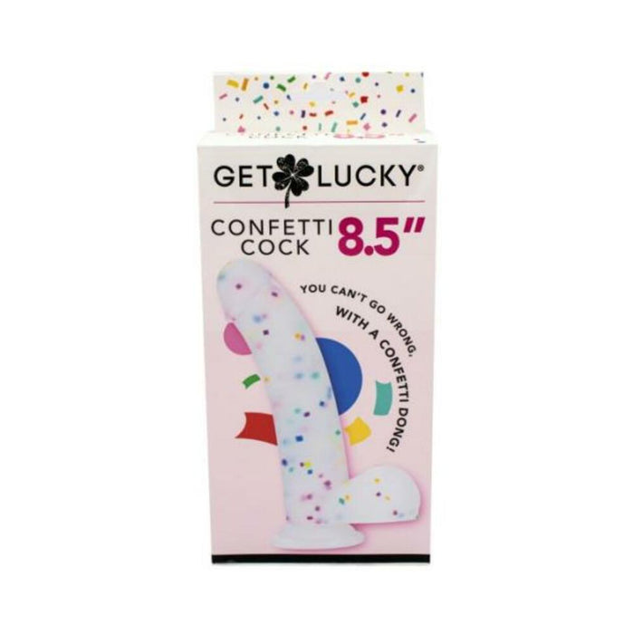 Shibari Get Lucky Confetti Cock 8.5in - SexToy.com