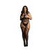 Shots Le Desir Lace Suspender Bodystocking With Round Neck | SexToy.com