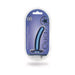 Shots Ouch! Smooth Silicone 5 In. G-spot Dildo Metallic Blue | SexToy.com