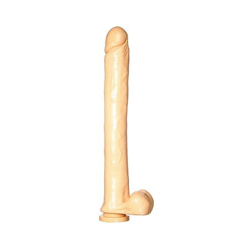 Si 16 inches Exxtreme Dong with Suction Cup Beige | SexToy.com