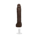 Signature Cocks Isiah Maxwell 10 Inch Ultraskyn Cock With Removable Vac-u-lock Suction Cup Chocolate - SexToy.com