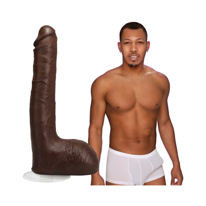 Signature Cocks Ricky Johnson 10-inch Ultraskyn Cock With Removable Vac-u-lock Suction Cup - SexToy.com
