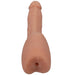 Signature Cocks Transgirls Lena Moon Ultraskyn Dual Density 4.5 In. Cock With Penetrable Ass Beige - SexToy.com