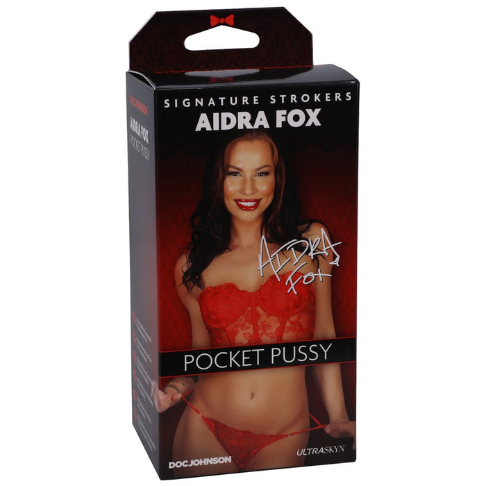 Signature Strokers Aidra Fox Ultraskyn Pocket Pussy Tan - SexToy.com
