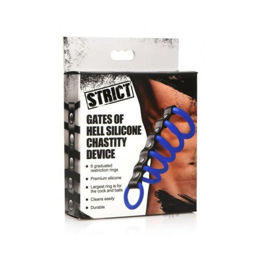 Silicone Gates Of Hell Chastity Device - SexToy.com