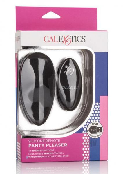 Silicone Remote Panty Pleaser Black | SexToy.com