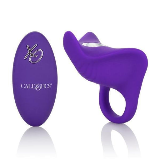 Silicone Remote Rechargeable Orgasm Ring Purple | SexToy.com