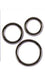 Silver O Ring 3 Piece Set | SexToy.com