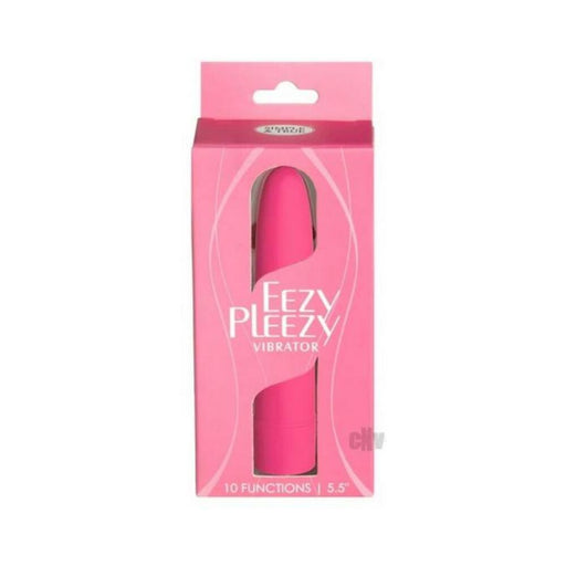Simple & True Eezy Pleezy Classic Vibrator 5.5 In. Pink - SexToy.com