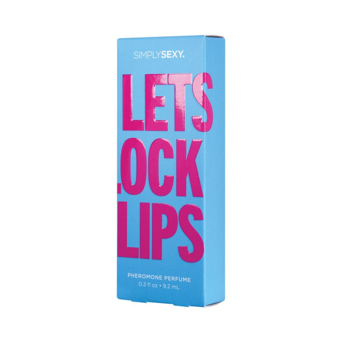 Simply Sexy Pheromone Perfume Let's Lock Lips 0.3floz/9.2ml - SexToy.com