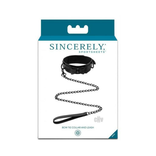 Sincerely Bow Tie Collar And Leash | SexToy.com