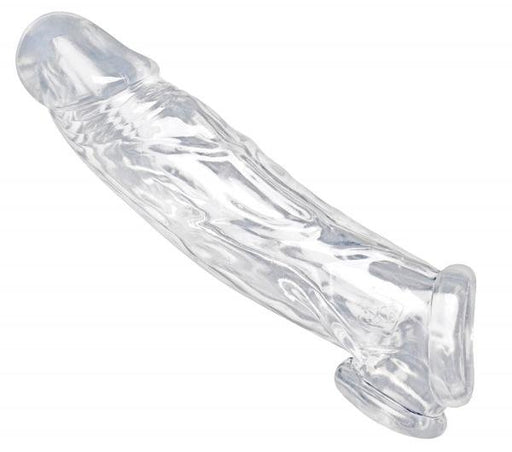 Size Matters Realistic Penis Enhancer + Ball Stretcher Clear | SexToy.com
