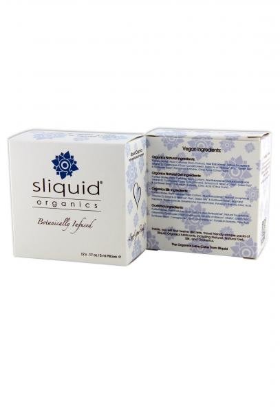 Sliquid Organics Lube Cube 12 Sample Packs | SexToy.com