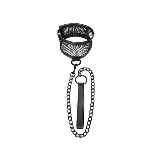 S&m Fishnet Collar And Leash | SexToy.com