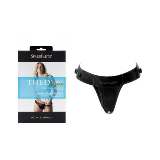 Spareparts Theo Cover Underwear Harness Black (single Strap) Size A Nylon - SexToy.com