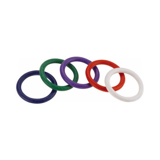 Spartacus Cock Ring Rainbow Set (4 Rubber Cock Rings) | SexToy.com