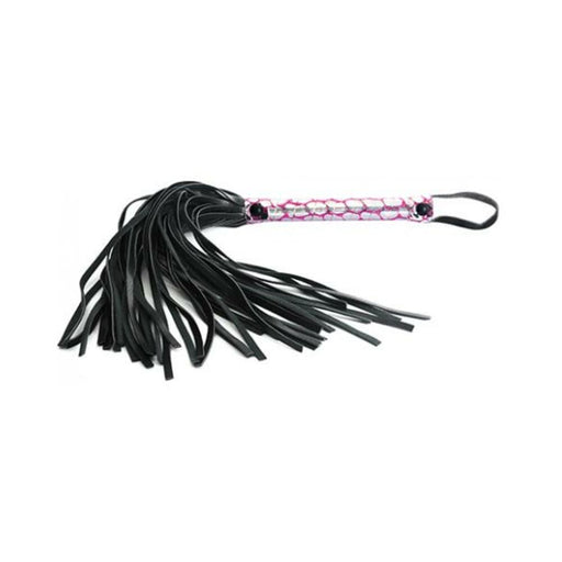 Spartacus Faux Leather Flogger - Pink - SexToy.com