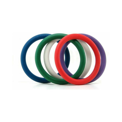Spartacus Nitrile Cock Rings 5 Pack 1.5 inches | SexToy.com