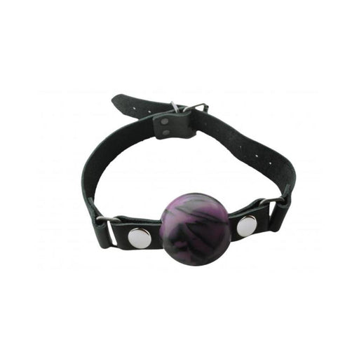 Spartacus Silicone Removable Ball Gag 2 inches Swirl | SexToy.com
