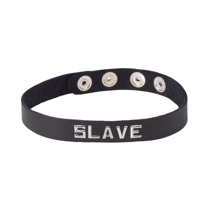 Spartacus Word Band Collar (slave) | SexToy.com