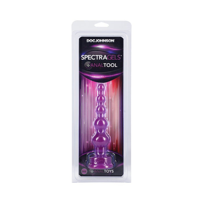 SpectraGel Anal Tool Jelly Purple Plug - SexToy.com