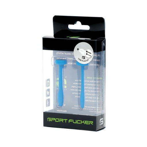 Sport Fucker Cum Plug Kit - Blue - SexToy.com