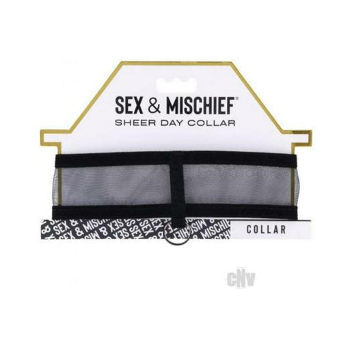 Sportsheets Sex & Mischief Sheer Day Collar - SexToy.com