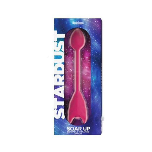 Stardust Soar Up Bendable Arrow Vibrator Magenta | SexToy.com