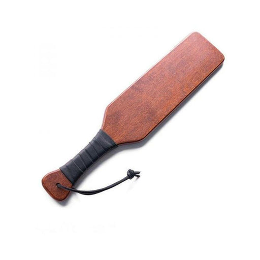 Stockroom Essentials Leather Wrapped Spanking Paddle - SexToy.com