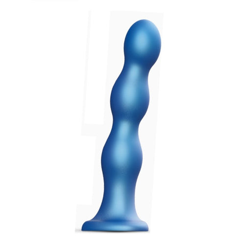 Strap-on-me Dildo Plug Balls M Metallic Blue | SexToy.com
