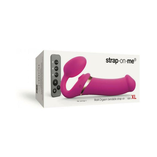 Strap-on-me Multi Orgasm Bendable Strap-on Xl Fuchsia | SexToy.com