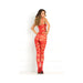 Strapped Up Sheer Bodystocking Red O/s | SexToy.com